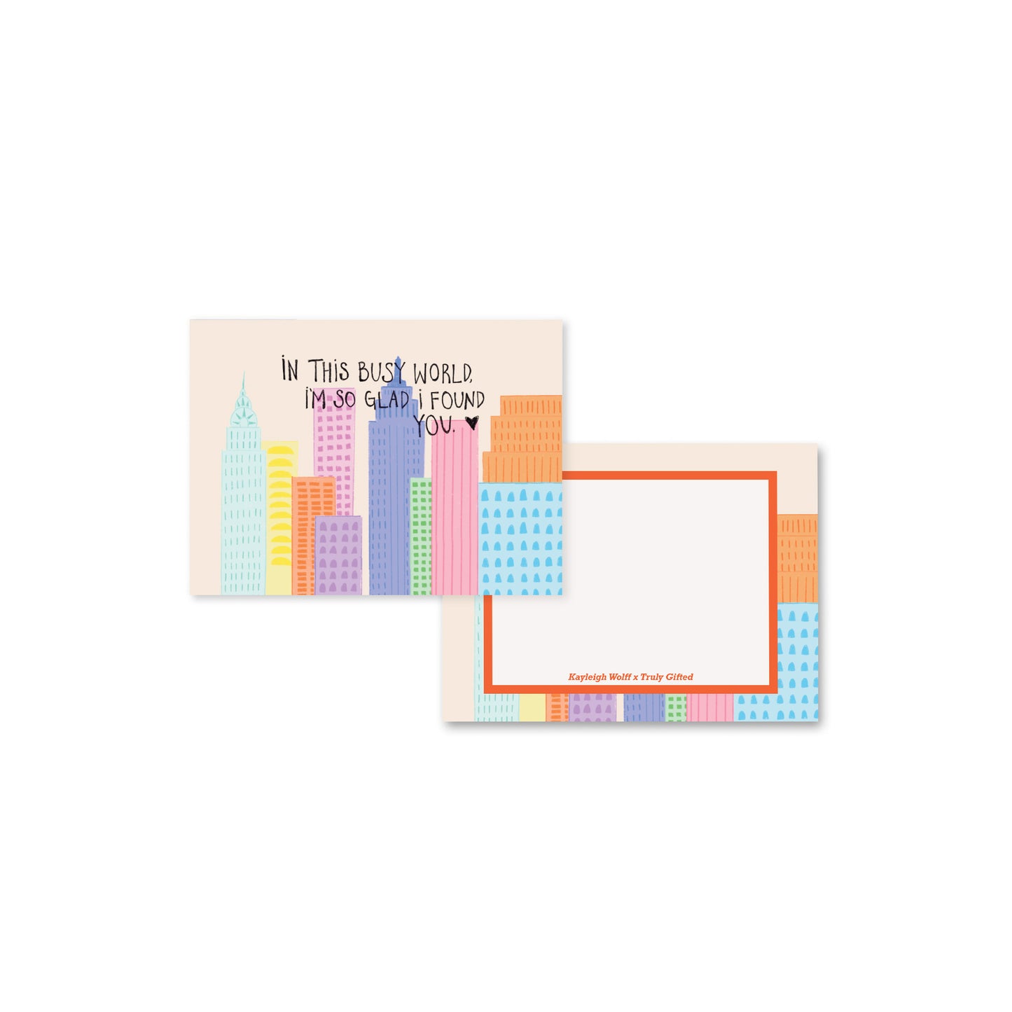 In This Busy World I Found You Token Moment