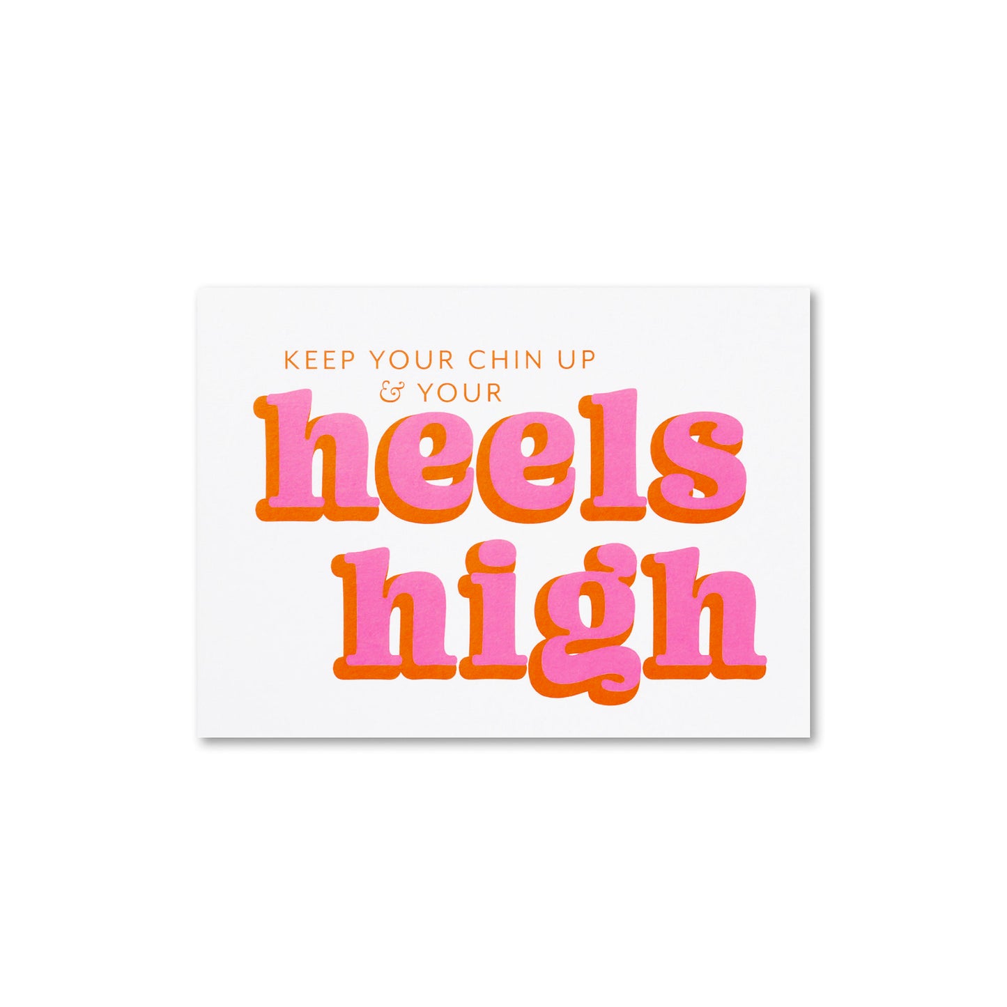 Keep Your Chin Up & Your Heels High Token Moment