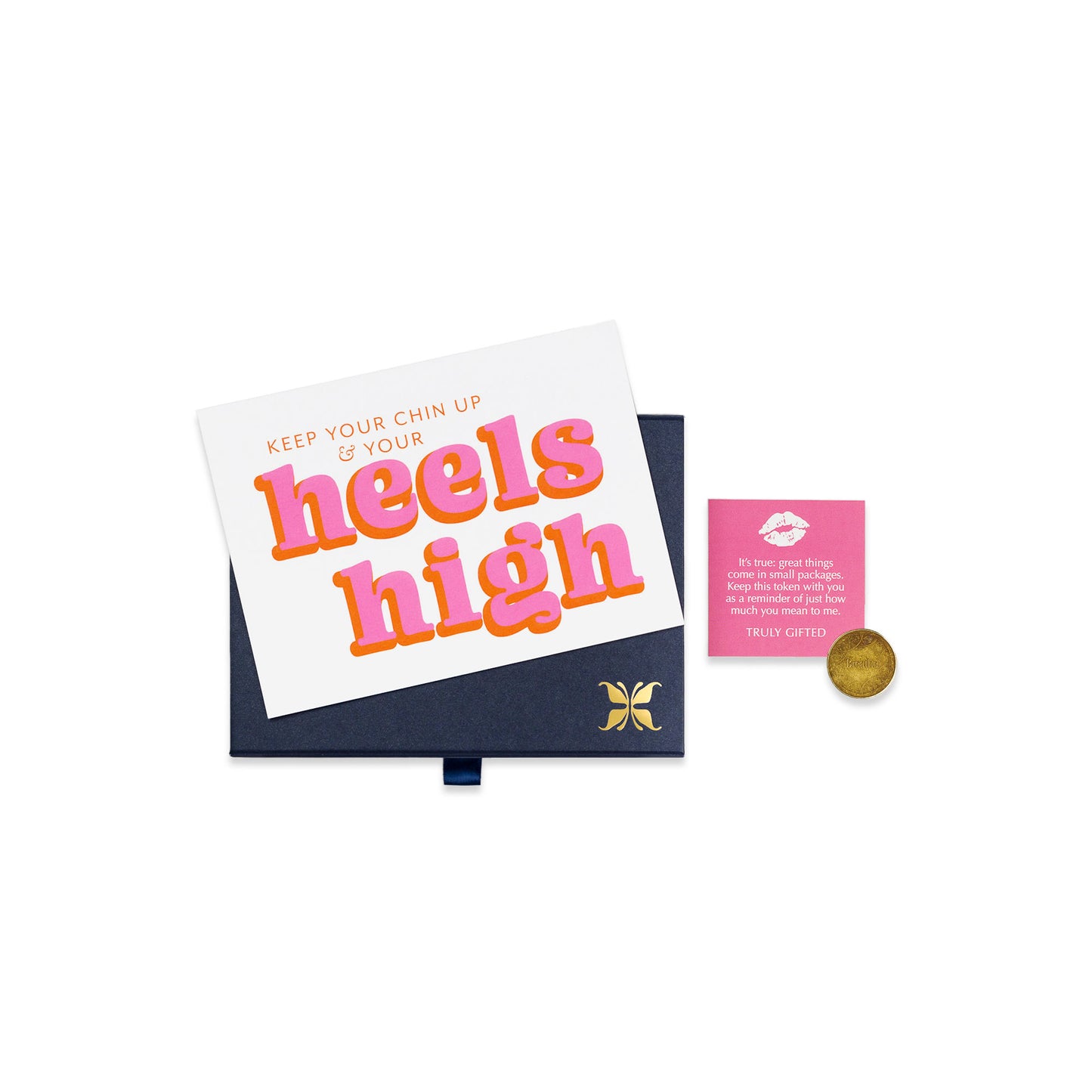 Keep Your Chin Up & Your Heels High Token Moment