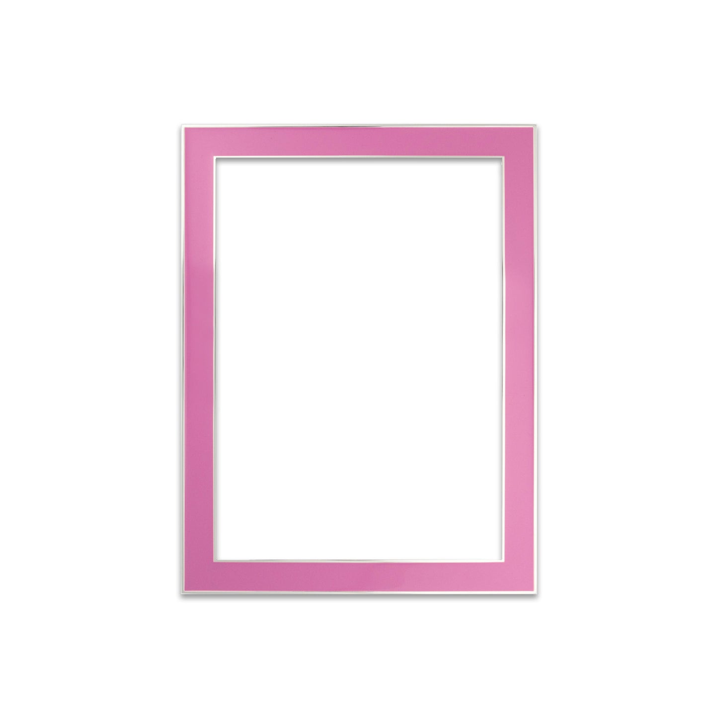 Hot Pink Enamel Photo Moment