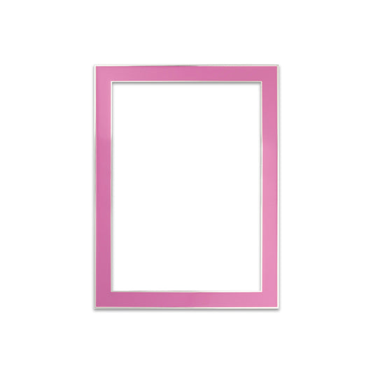 Hot Pink Enamel Photo Moment