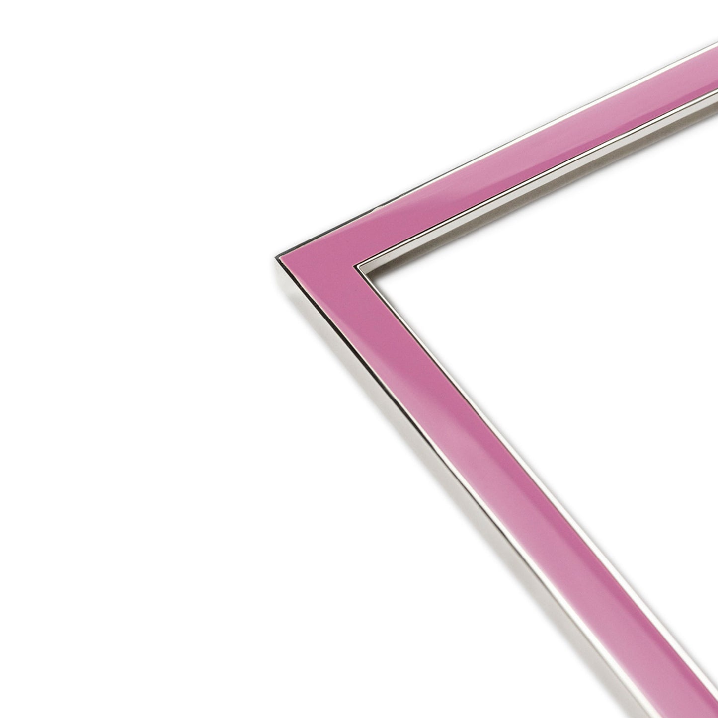 Hot Pink Enamel Photo Moment