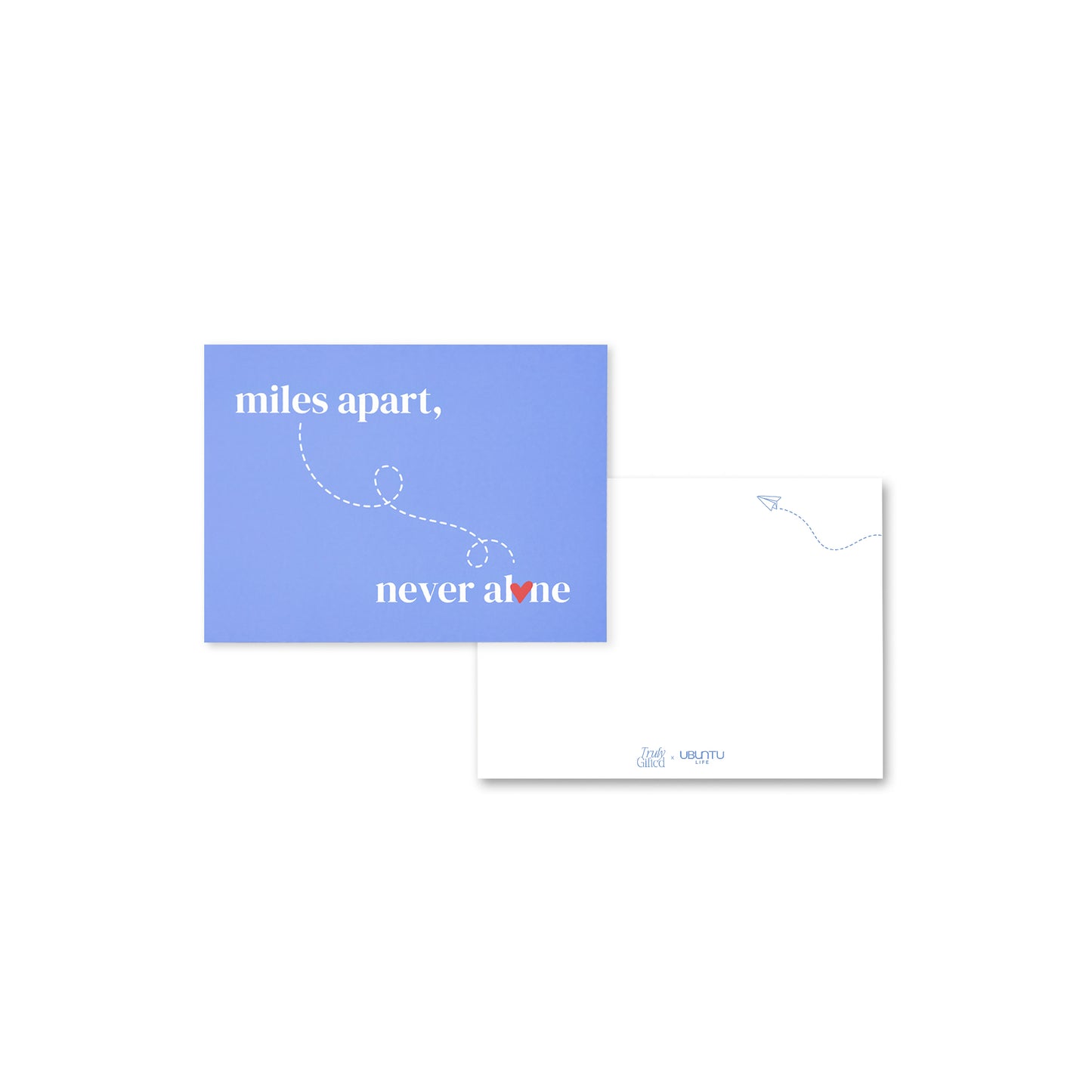 Miles Apart Never Alone Ubuntu Life Token Moment