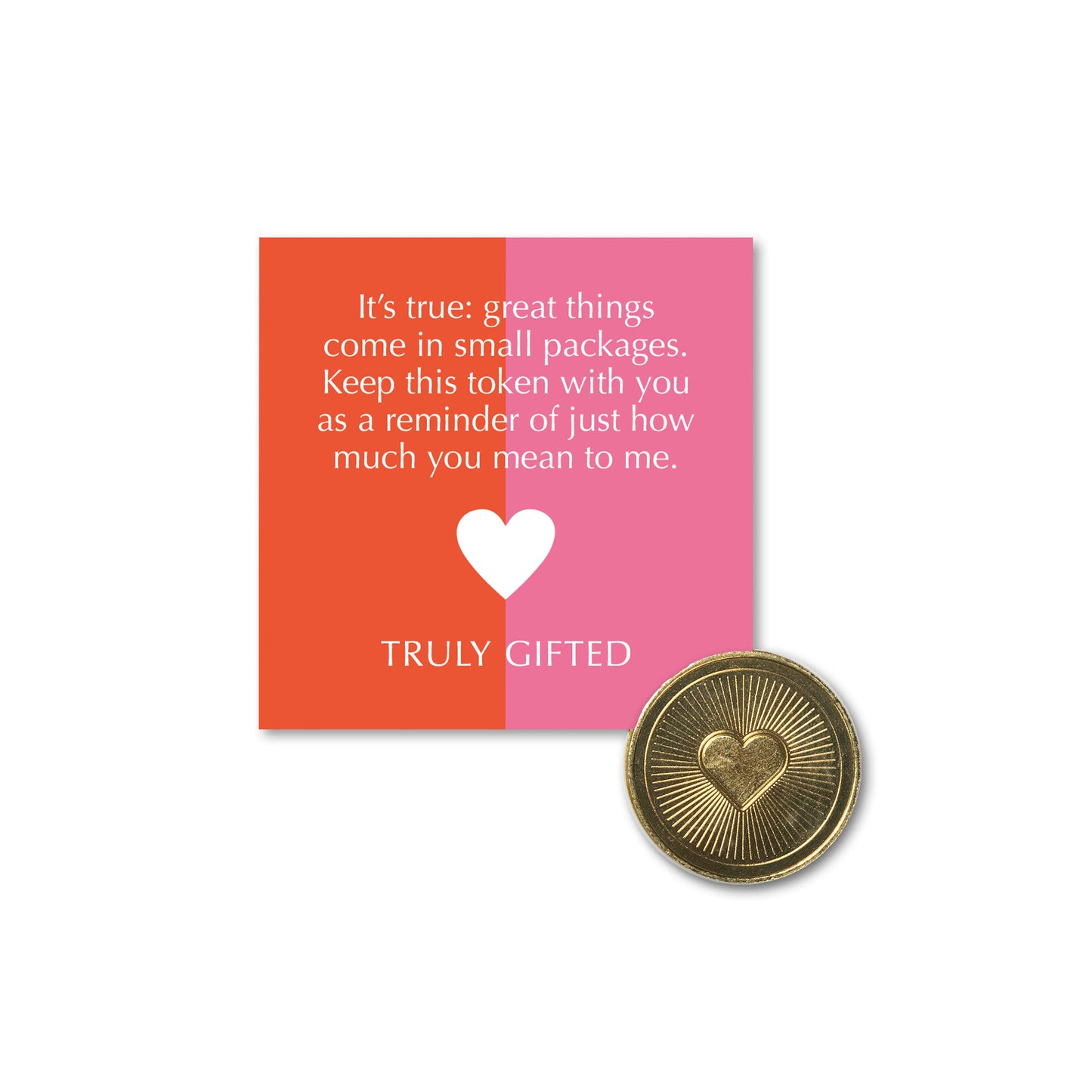 You Are So Loved Token Moment