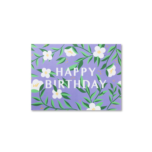 Floral Happy Birthday Token Moment