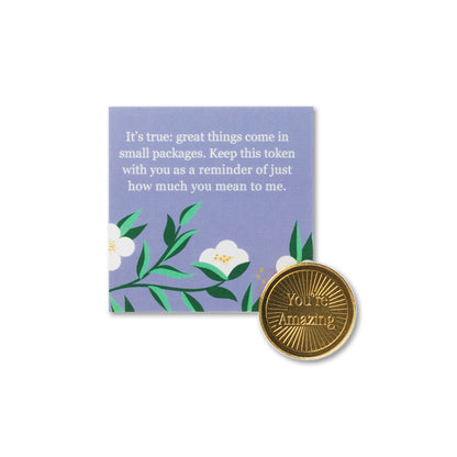 Floral Happy Birthday Token Moment