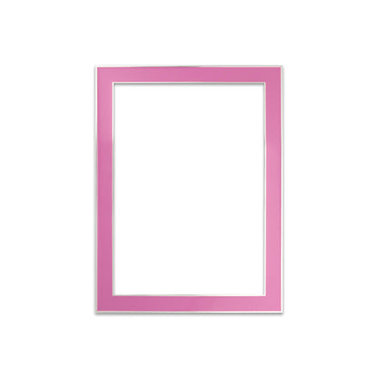 Hot Pink Enamel Photo Moment