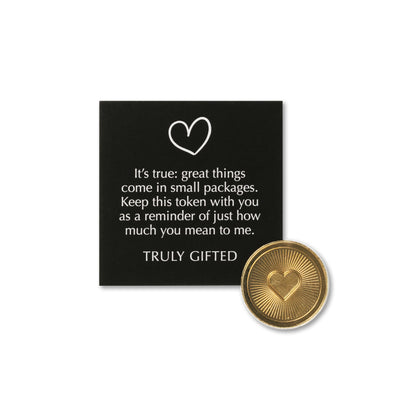 Love You, Mean It Token Moment