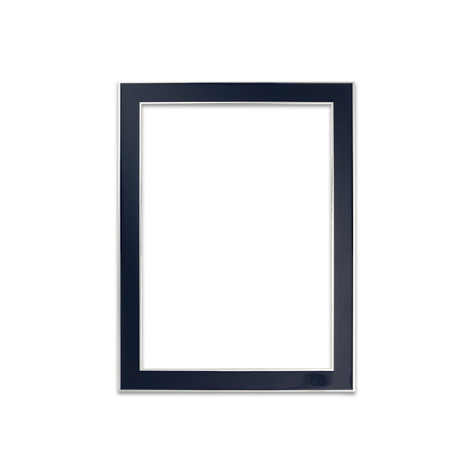Navy Blue Enamel Photo Moment
