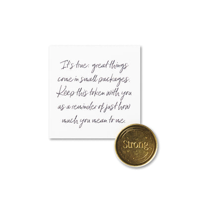Sending Strength Token Moment