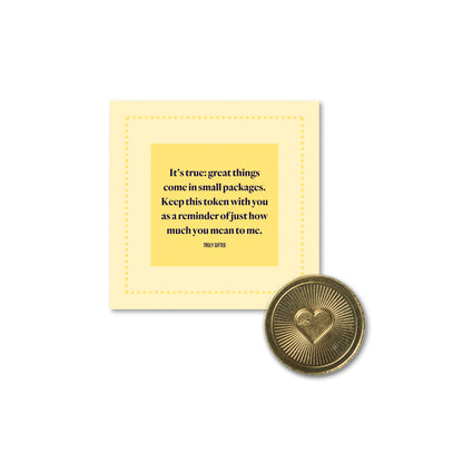 Ticket to Love Token Moment